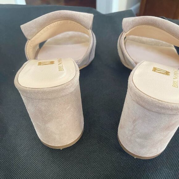 Bruno Magli M Tan Suede Sandals - Picture 2 of 6